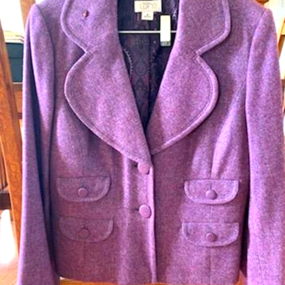 Wool short jacket